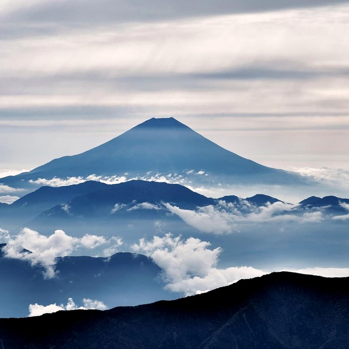 후지산 전경