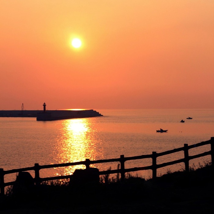 제주도 일몰