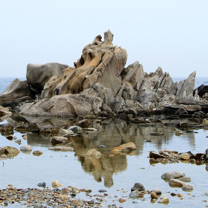 강릉 해변 풍경